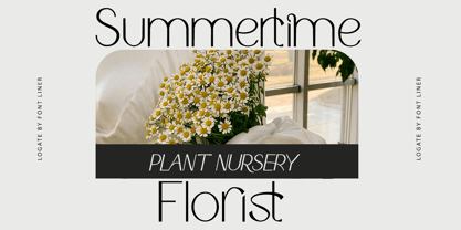 Logate Font Poster 9