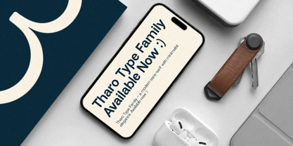 Tharo Font Poster 3