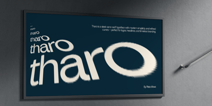 Tharo Font Poster 4
