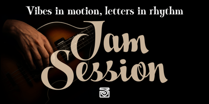 Jam Session Font Poster 1