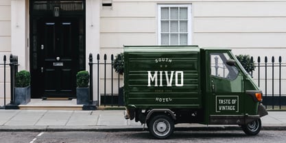 Outrider Font Poster 6