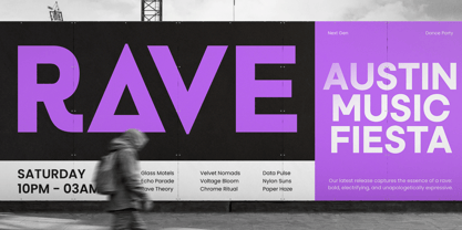 Malking Font Poster 2