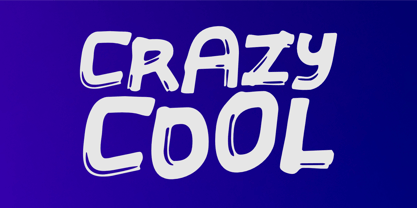 Crazy Cool Font Poster 1