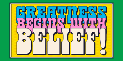 Burgos Font Poster 4