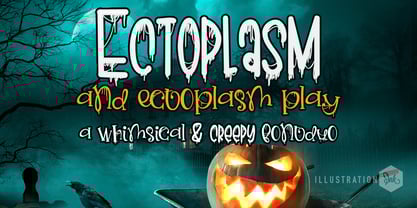 ZP Ectoplasm Font Poster 1