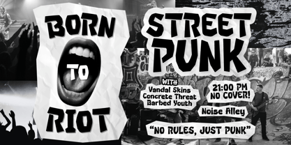 Ronk Tuloki Font Poster 7