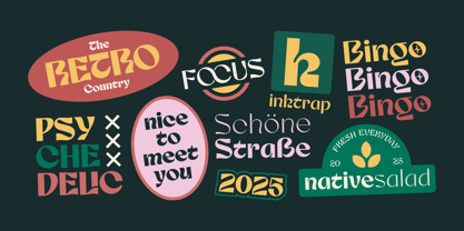 Nagoku Font Poster 7