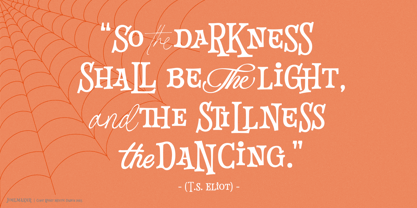 Mystic Dance Font Poster 6