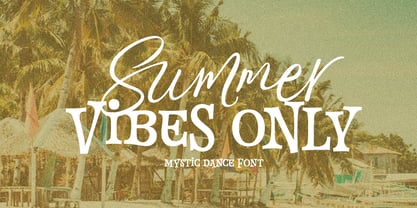 Mystic Dance Font Poster 7