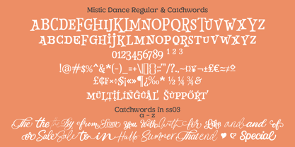 Mystic Dance Font Poster 9