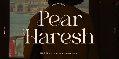 Pear Haresh Font Poster 1