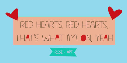 Kissy Face Font Poster 4