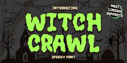 Witchcrawl Font Poster 1