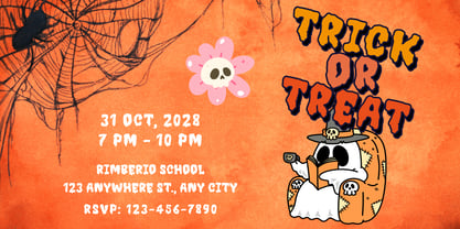 Witchcrawl Font Poster 4