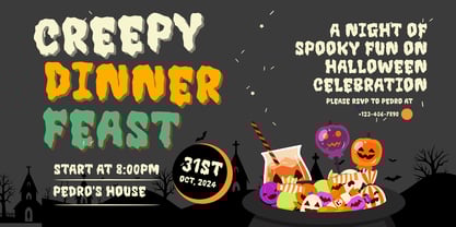 Witchcrawl Font Poster 3