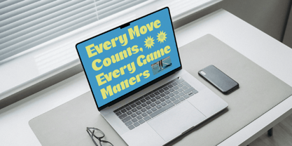 Raftket Font Poster 4