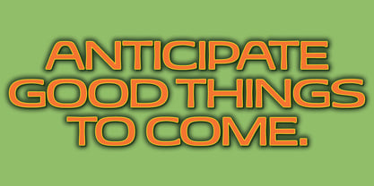 Anticipate Font Poster 7