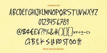 MC Glabak Lastro Font Poster 7