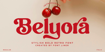 Belyora Font Poster 1