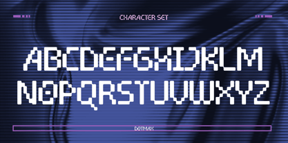 Dotmax Font Poster 3