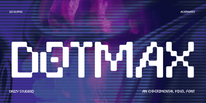 Dotmax Font Poster 1