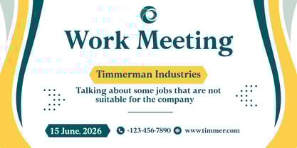 Murisa Costa Font Poster 5