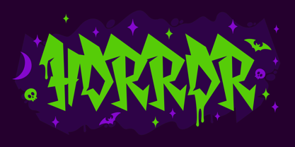 Ween Gothic Font Poster 7