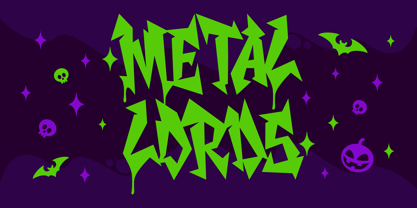 Ween Gothic Font Poster 6