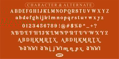 Kalimb Font Poster 5