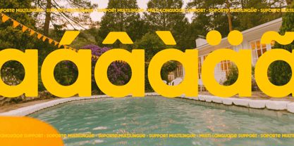 LT Shuffle Font Poster 7