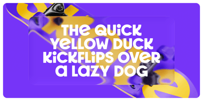 LT Shuffle Font Poster 3