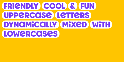 LT Shuffle Font Poster 5