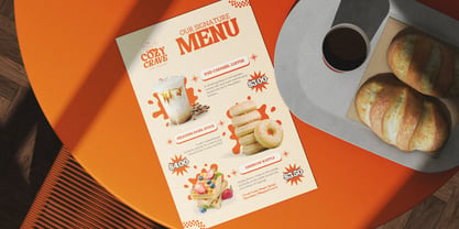 Hungry Food Font Poster 12