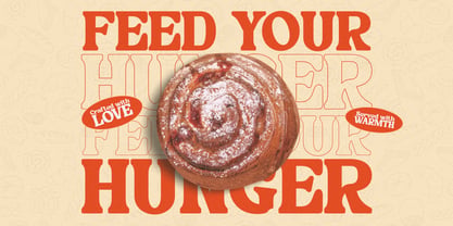 Hungry Food Font Poster 4