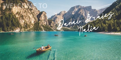 Solaria Signature Font Poster 4