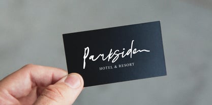 Solaria Signature Font Poster 9