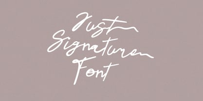 Solaria Signature Font Poster 10