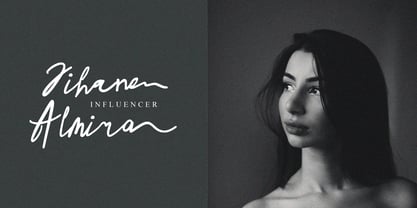 Solaria Signature Font Poster 8