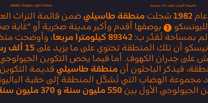 Tassili Font Poster 7