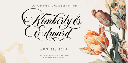 Chandia Font Poster 3