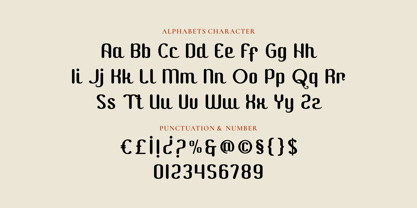 Eugod Guedilk Font Poster 5
