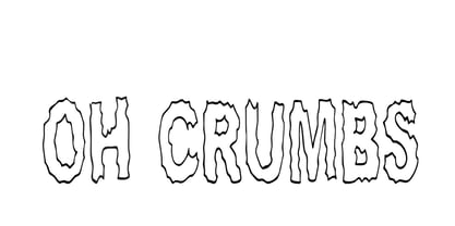 OHcrumbs Font Poster 1