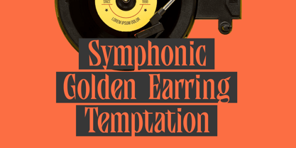 Qandera Font Poster 4