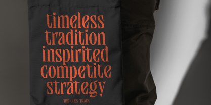 Qandera Font Poster 5