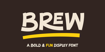Brew Font Poster 1