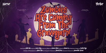 Rotten Spirits Font Poster 7