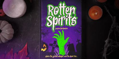 Rotten Spirits Font Poster 8