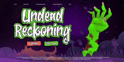 Rotten Spirits Font Poster 6