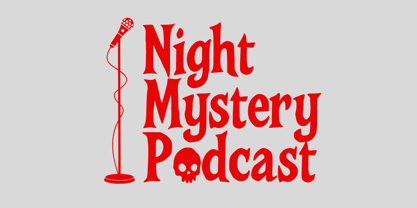 Night fall spooky Font Poster 5