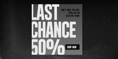 Angmar Font Poster 13